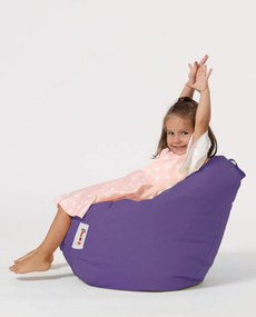 Puff de Jardim Premium Kids – Roxo – 60x60x25 cm | Tribo Home