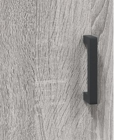 Mesa de centro 90x50x40 cm derivados de madeira cinzento sonoma