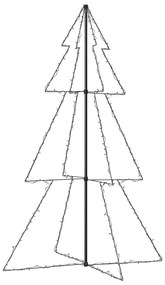 Árvore de Natal em cone 240 LEDs 118x180 cm interior e exterior