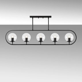 Chandelier Jewel – Preto – 122 x 15 cm