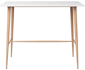 Mesa de bar 120x60x105 cm branco