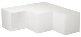 Estante Lima – Branco/Antracite – 90x180x20 cm