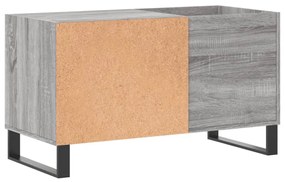 Armário p/ discos 85x38x48 cm derivados madeira cinzento sonoma