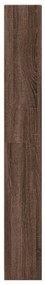 Estante 40x24x176 cm derivados de madeira carvalho castanho