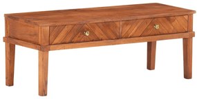 Móvel de TV 110x40x41 cm madeira de acácia maciça