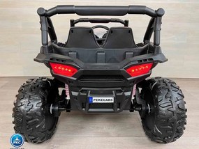 Carro eletrico crianças Buggy Dakar 24V MP4 Vermelho