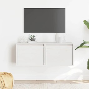 Armários de parede 2 pcs 45x30x35 cm pinho maciço branco