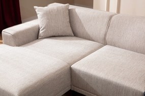 Sofá de Canto Petra – Branco – 145 x 250 cm