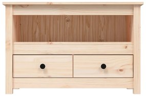 Móvel de TV 79x35x52 cm madeira de pinho maciça
