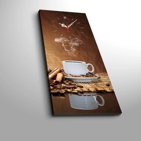 Relógio de Parede Decorativo Canvas 3070CS-26 – Multicolor – 30 x 70 c