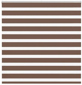 vidaXL Cortina de zebra 150x150 cm largura do tecido 145,9cm poliéster