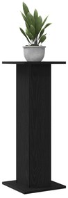 Suporte para Plantas vidaXL 2 pcs Carvalho Preto 30x30x80 cm Madeira d