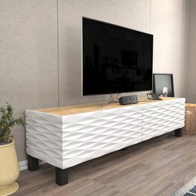 Móvel TV Lerze – Sapphire White – 149,2 cm x 35 cm x 38 cm