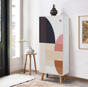 Sapateira Vegas – Branco – 50 cm x 135 cm x 38 cm