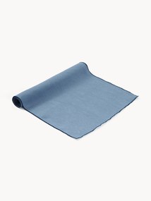 Caminho de mesa em linho com rebordo decorativo Kennedy