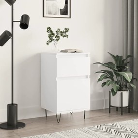 vidaXL Aparador 40x35x70 cm derivados de madeira branco