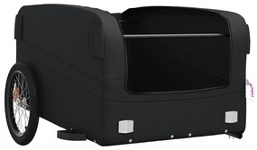 Reboque para bicicleta 45 kg ferro preto