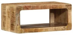 Armário de TV 60x30x25 cm em Madeira de Mangueira Maciça