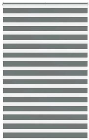 vidaXL Cortina de zebra 150x200 cm largura do tecido 145,9cm poliéster