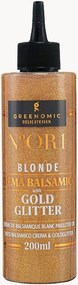 Creme balsâmico com brilho dourado Blonde