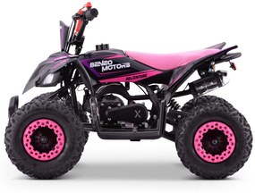 Moto 4 para crianças Gasolina 50cc ATV Motors Adventure Rosa