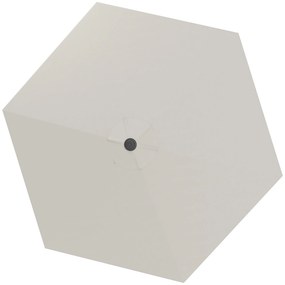 Toldo de Substituição para Guarda-Sol – Ø300 cm – Creme – Proteção UV3