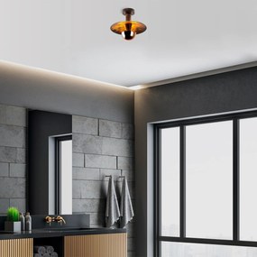 Chandelier Kurt – Cobre – Diâmetro 28 cm Altura 26 cm