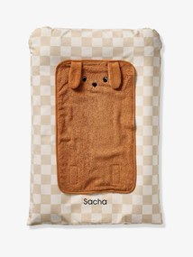 Colchão de mudas personalizável, Achille quadrados bege