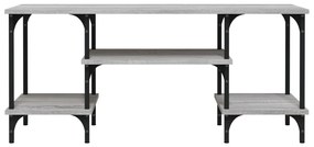 Móvel para TV 102x35x45,5 cm derivados madeira cinzento sonoma