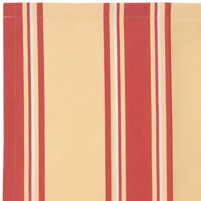 Toldo Retrátil Automático Amarelo e Laranja 400x300 cm