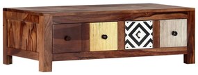 Mesa de centro 90x50x30 cm madeira de acácia maciça