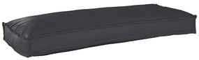 vidaXL Capa de Palete para Banco Preto 100x40x8 cm em Tecido Oxford
