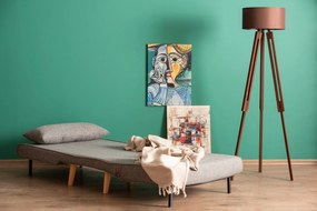 Sofá-Cama Folde – Cinzento Claro – 180 x 80 cm