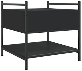 Mesa de centro 50x50x50 derivados de madeira preto