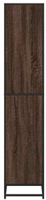 Estante 80,5x35x170,5 cm derivados de madeira carvalho castanho
