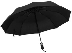 Guarda-chuva dobrável automático 104 cm preto