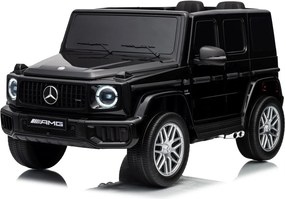 Carro elétrico para Crianças 3 a 7 anos*, 12V 4x4 Mercedes G63 AMG Rodas Espuma EVA, Controle remoto Preto