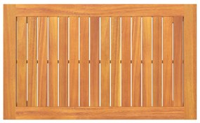 Mesa de Café vidaXL 75x40x38 cm Madeira de Acácia Sólida