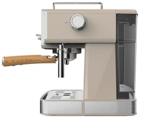 Máquina de café Expresso Power Espresso 20 Tradizionale com 20 bares, manómetro e vaporizador orientável Bege