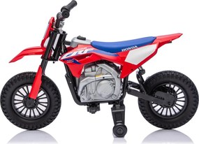Mota eletrica bateria 12V para Crianças HONDA CFR450R Vermelha