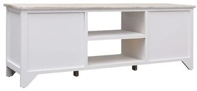 Móvel de TV 108x30x40 cm madeira paulownia maciça