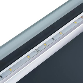 Espelho Doves com Luz LED e Sensor Touch - 100x60cm - Design Moderno