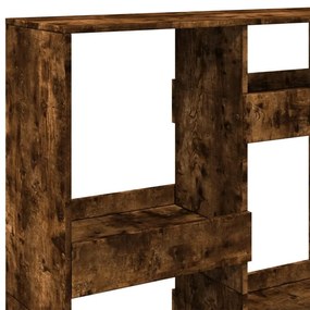 Divisória 100x33x135 cm derivados de madeira carvalho fumado