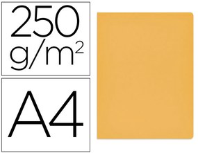 Classificador de Cartolina Gio Simple Intenso Din A4 Amarelo 250g/m2