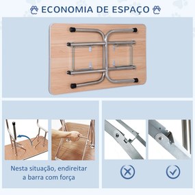 PawHut Mesa de Tosquia para Animais de Estimação Mesa de Tosquia para