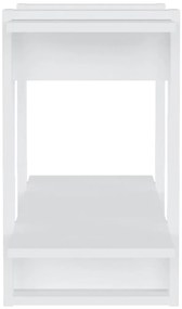 Estante/divisória 80x30x51 cm branco brilhante