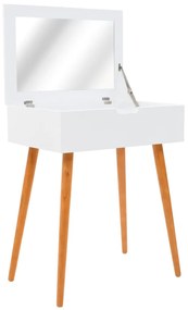 Toucador com espelho MDF 60x40x75 cm