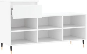 Sapateira 102x36x60 cm derivados de madeira branco
