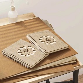 vidaXL Painéis de Decoração 12 pcs Carvalho Sonoma 40 x 60 x 0,27 cm