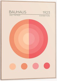 Impressão digital emoldurada Bauhaus